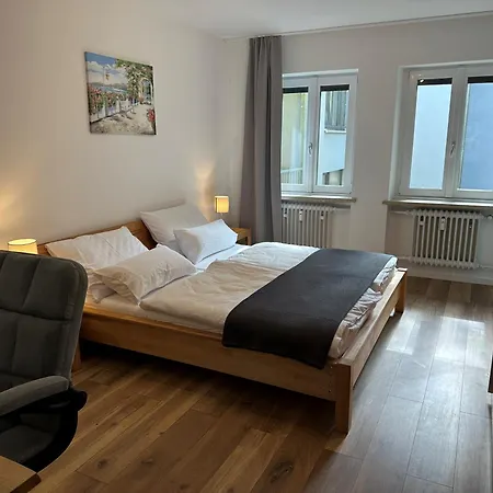 Mm - In Innenstadtlage Mit Parkplatz 公寓 奥格斯堡