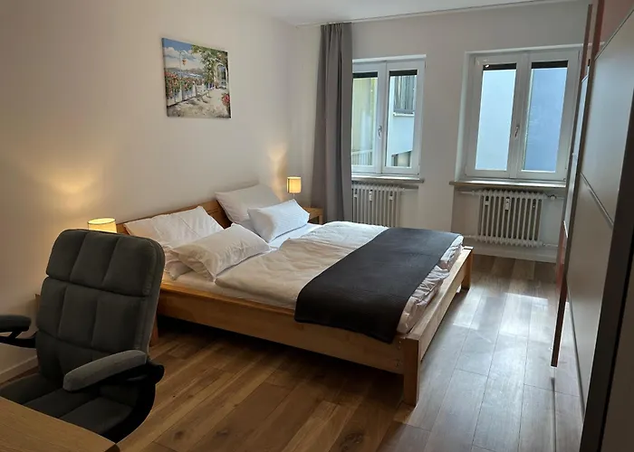 Mm - In Innenstadtlage Mit Parkplatz Апартаменты Аугсбург